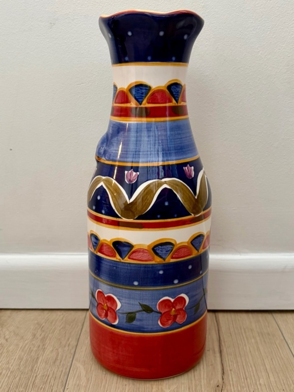 Vase Ceramic Glossy Tabletops Unlimited "Boulevard" Carafe Decanter